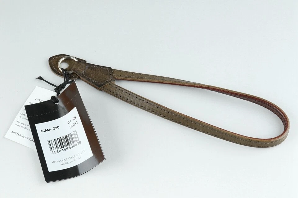 *Nuevo* Correa de cuero ARTESANO Y ARTISTA ACAM-290 GRIS (0499) con caja #20414 F2 Foto 2 de 4