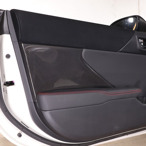 Real Carbon Fiber Interior Door Panel Trim Cover Fit For GR86 / BRZ 2022-2025 - Picture 3 of 11