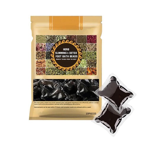 10!100X Herbal Detox,Shaping Cleansing Foot Soak Beads,body Slimming detox V0Z9 - Picture 22 of 26