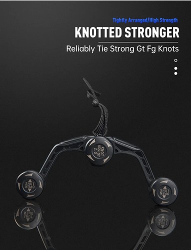 Fishing Tools Knotter Assist Line Leader Connection Knotting Machine New - Picture 11 of 13
