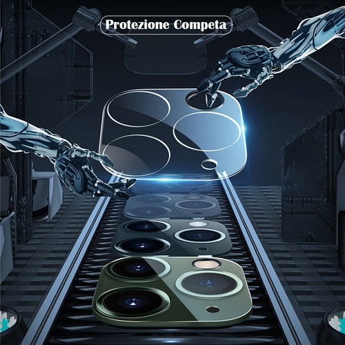 VETRO PROTEZIONE FOTOCAMERA Per APPLE IPHONE 11 PELLICOLA VETRINO POSTERIORE - 第 10/22 張圖片