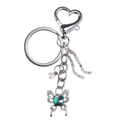 Stylish Butterfly Key Holder Portable and Eye Catching Accessory for Backpack - Photo 11 sur 11