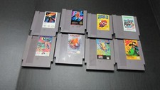 LOT OF 8 NINTENDO GAME CARTRIDGES TESTED 1986 MARIO,SIMPSONS,ARCHON,AND MORE