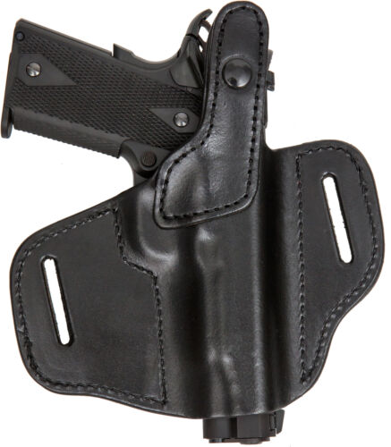 On Duty Conceal RH LH OWB Leather Gun Holster For Springfield 1911 3" - Picture 2 of 7