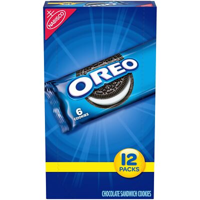 Nabisco Oreo Chocolate Sandwich Cookies ( 2.4 Ounce, 12 count )