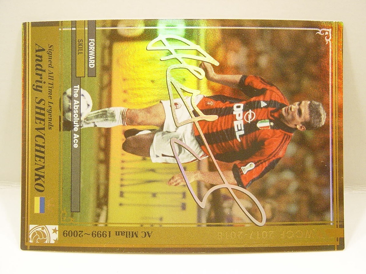 Panini WCCF 2017-18 SATLE Andriy Shevchenko 1976 Ukraine No.7 AC 