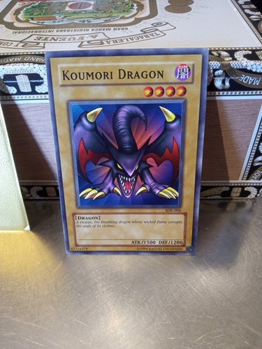 Koumori Dragon SDK-E005 Dark Card Yugioh Trading Card TCG - Picture 5 of 7