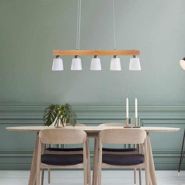 Next Led Pendelleuchte Enterprise 3 Flammig Kupfer Holz Weiss Hangelampe Gunstig Kaufen Ebay