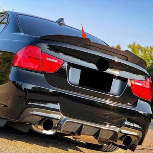 BMW E90 SERIE 3 M3 2006-2011 SEDÁN NEGRO BRILLO PSM ESTILO MALETERO ALA ALERÓN - Imagen 3 de 12