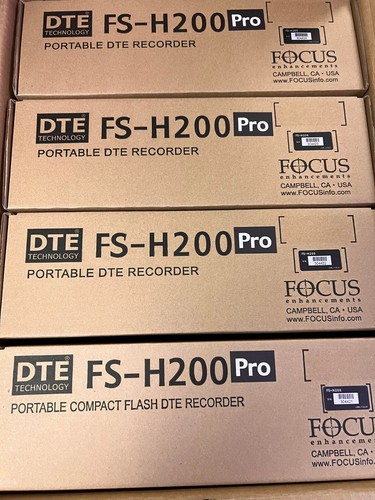 New Focus Enhancements FS-H200 PRO Portable Compact Flash DTE Recorder DV HDV - Picture 2 of 11