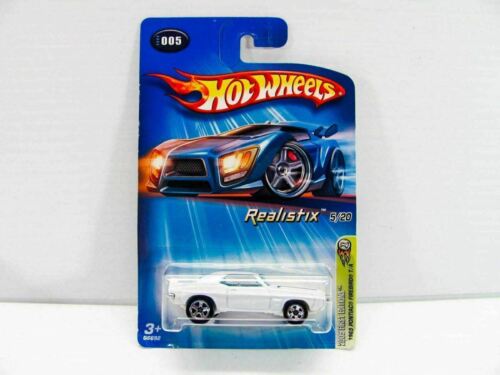 1 NEW Hot wheels Die Cast Collectible - Realistix 1969 Pontiac Firebird T/A 2005 - Picture 3 of 12