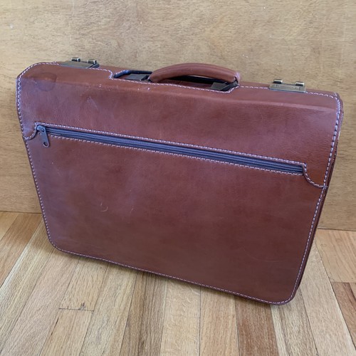 Maletín De Colección Cuero Pielnoble Negocios Bolso Mensajero RARO Hecho en España - Imagen 5 de 18