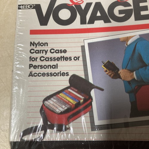 NOS New Sealed Vintage Nylon Cassette Carrying Case Lebo Custom Lite Voyager Hol - Bild 11 von 14