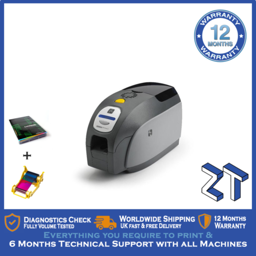 Zebra ZXP Seires 3 ID Badge/Card Printer with Starter Pack - Picture 1 of 1