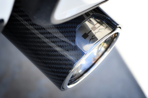 ( 2.5 Inch Inlet ) 4.0 CARBON FIBER Universal Bolt On POLISHED Exhaust Tip Truck - Bild 7 von 12