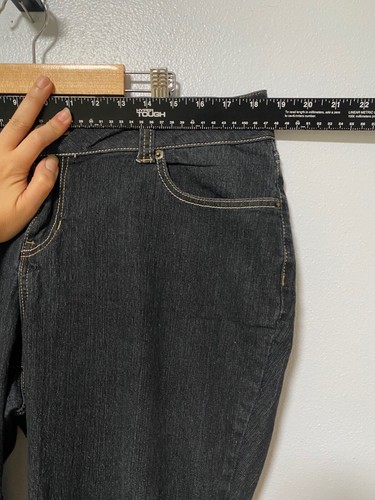 VTG Jeans Womens size 18 Beverly Hills Polo Club embroidery curvy ankle 90s Y2K - Picture 11 of 16