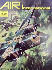 Vintage Commercial & Military Airplanes Aircraft Book - 1976 AIR International