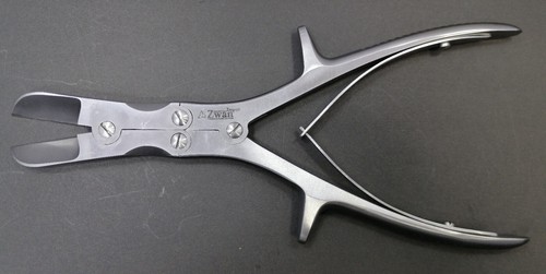 M/S Zwan Impex Manufactured Dubble Action 24cm Bone Cutter W/2Pcs Gigli Saw Wire - Picture 2 of 11