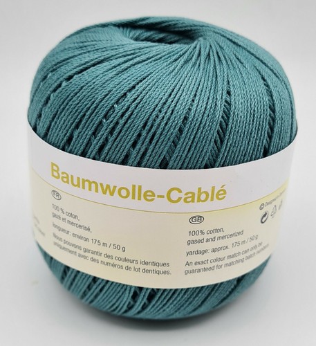 Baumwolle-Cablé Häkel- und Strickgarn 50 g / 100 % Baumwolle mercerisiert - Bild 38 von 123