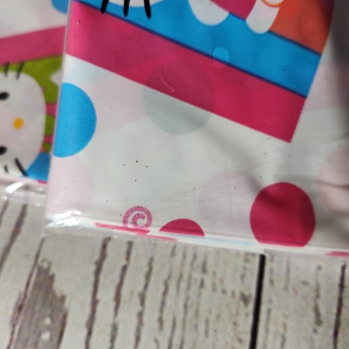 Hello Kitty Party Supplies 2 Plastic Tablecovers Large 54" x 102" Amscan 2004 - Picture 5 of 6