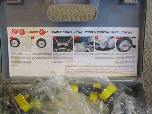 Shur Grip Z Design Car Tire Snow Traction Chain Model: SZ339 - Picture 3 of 6