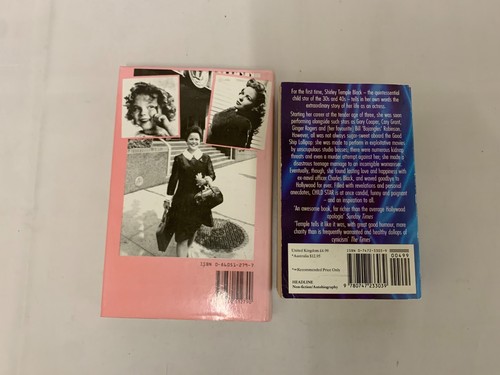 2x Books The Shirley Temple Story & Child Star An Autobiography - Picture 2 of 3