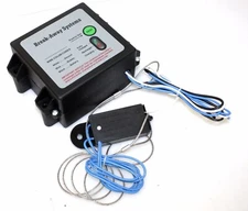 Trailer Break Away Separation Runaway Electric Brake System Kit w/LED Indicator