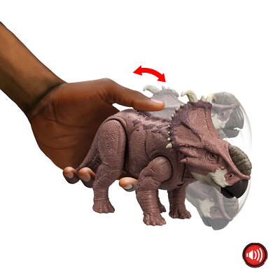 Jurassic World Chaos Theory Pachyrhinosaurus Wild Roar Dinosaur