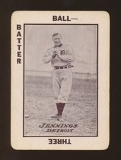 1913 WG6 Tom Barker Game (Baseball) -HUGH JENNINGS (Detroit Tigers) *HOF*