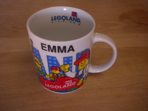 Legoland Kaffeetasse personalisiert EMMA