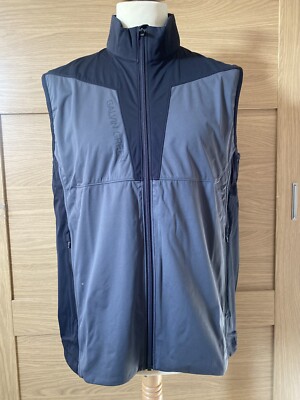 Galvin green “Lathan” Golf Vest Bodywarmer Forged Iron/Black