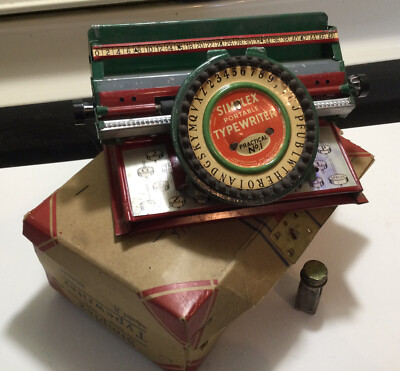 【アンティーク】Simplex Typewriter ヴィンテージタイプライター Simplex 1 Typewriter - Antique Typewriters