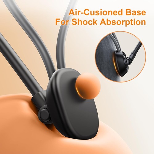 nediea Neck Phone Holder Adjustable, POV/Vlog Phone Holder with 11.42" Longer Ar - Picture 7 of 12
