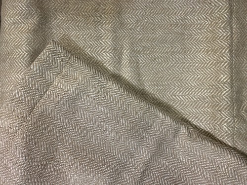Ralph Lauren (2er Set) 100 % Seide Chevron Muster Shams natürlich und cremefarben - Bild 9 von 10