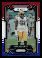 2023 Panini Prizm #111 Preston Smith Red White and Blue Green Bay Packers
