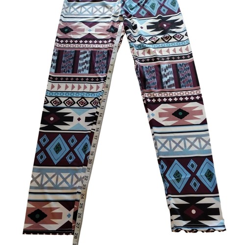 Lounge Pants Girls Large Unbranded Aztec Print  - Picture 3 of 6