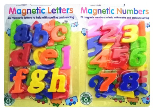 Magnetic Alphabet Small Letters Numbers Kids Childrens Learning Craft Fridge New - Picture 30 of 33