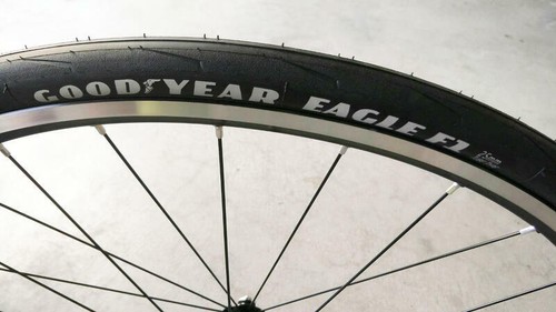 Goodyear Eagle F1 700x25C Bicicleta de Carretera Plegable Cubierta Neumático de Bicicleta - Negro - Imagen 7 de 11