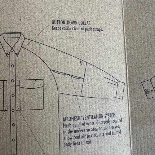 Exofficio Adventure Pack Saddle Shirt Womens Long Sleeve Plump Sz 4 New Button - Picture 18 of 19