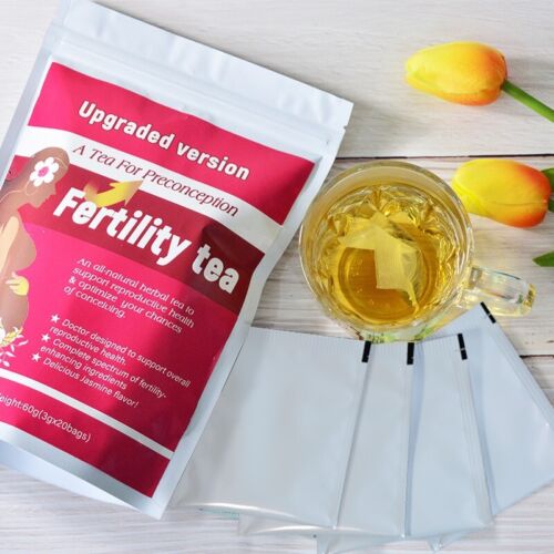 20 Pcs Natural Female Fertility Supplements for Women Conception Herbal Tea - Picture 7 of 7