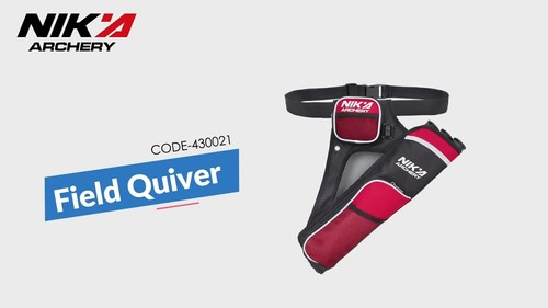 3 Tube Hip Quiver Archery Arrow Bag Hold Hunting Back Side Waist Straps Quiver - Video 1 of 1