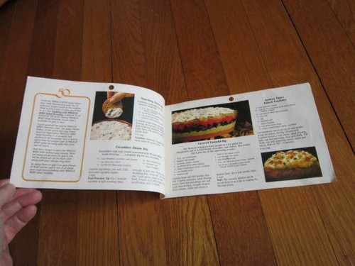 1980s Miracle Whip 12 Recipes 50th Anniversary Paper Cookbook let Tostada Dip - Picture 6 of 6