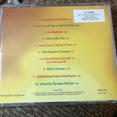 Vince Gill - Let There Be Peace On Earth (1993 CD) - Picture 2 of 2