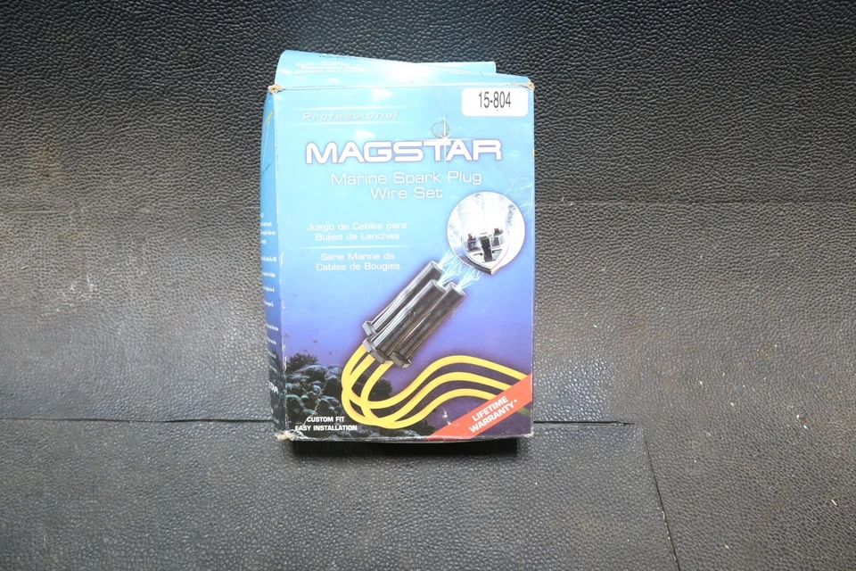 NOS - MAGSTAR MARINE SPARK PLUG WIRE SET 15-804 - Image 2 of 4