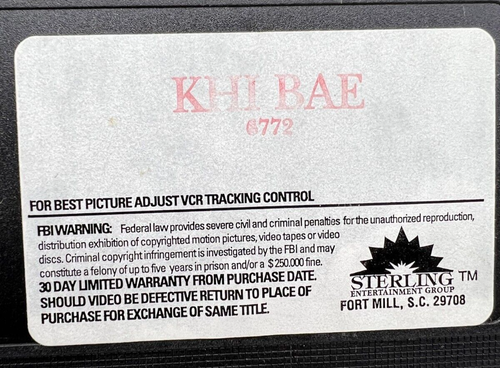 Khi Bae Beginner Basic Workout - Aerobic Kickboxing Workout (VHS, 1999) - Picture 7 of 7
