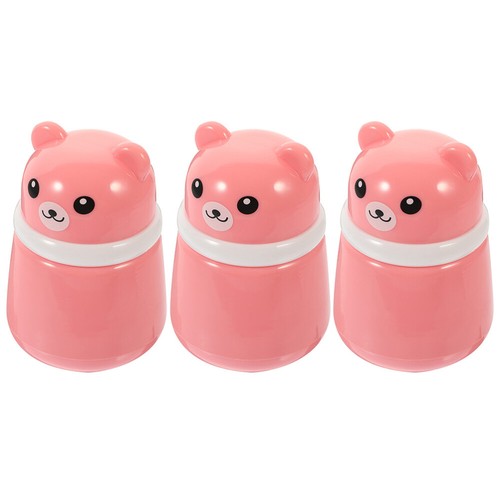 3 Piezas Borla en Polvo Viaje Maquillaje Dispensador en Polvo Recién Nacido Niño Pequeño - Imagen 2 de 12