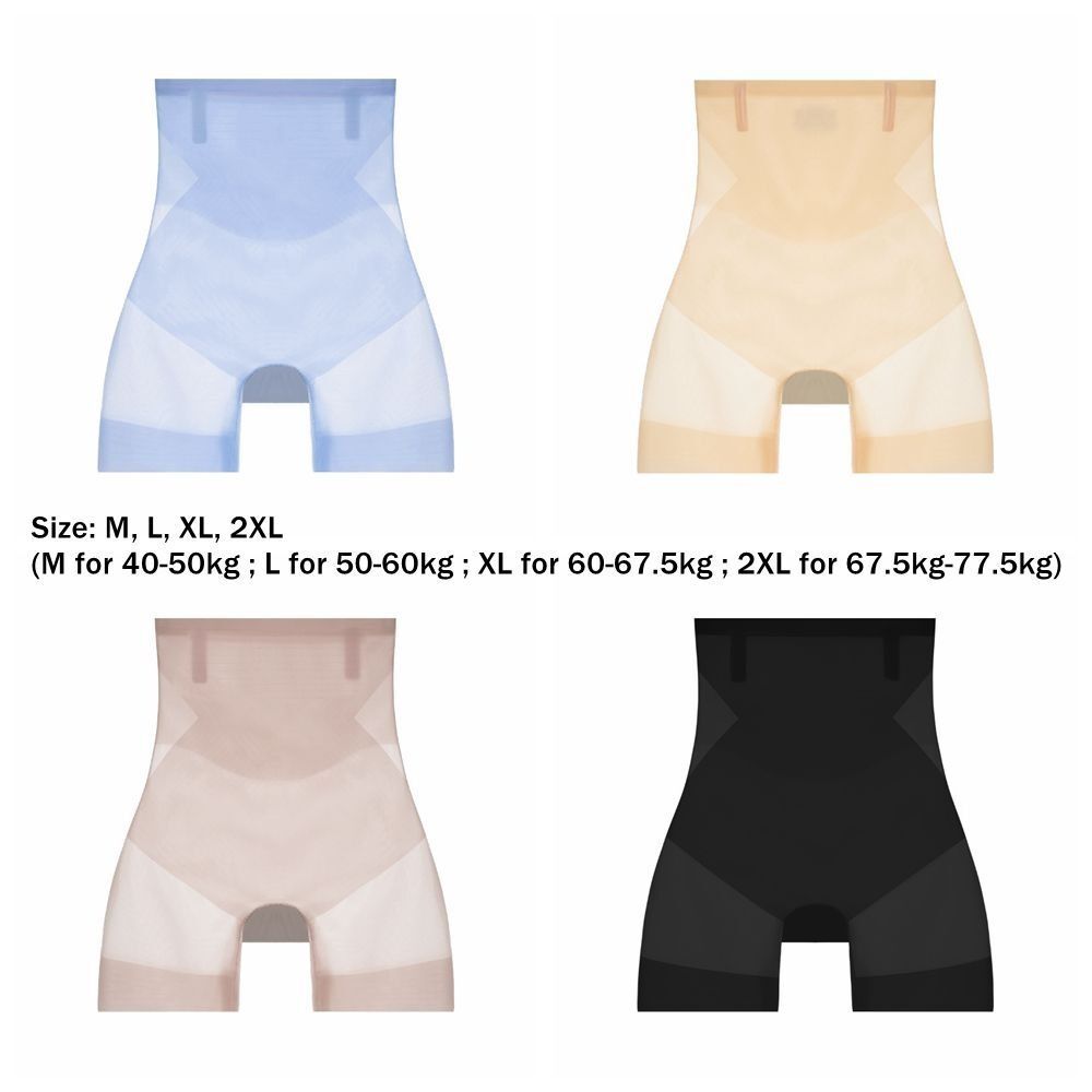 Seamless Ultra Thin Cooling Pants High Waisted Tummy Control Pants