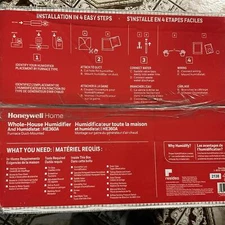 Honeywell CANADA Powered Flow-Through Whole House Humidifier 120 V