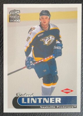 1999-00 Pacific Paramount #260 - Richard Lintner (Predators) ROOKIE