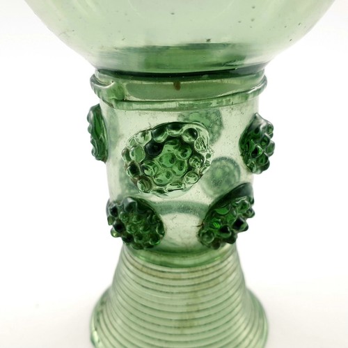 Römer mit Weinlaub. Deutschland oder Niederlande. 17.Jh. - Picture 3 of 9